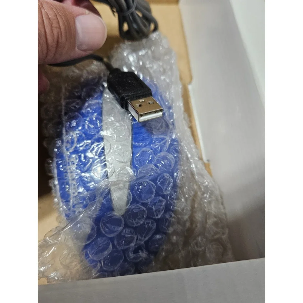 Thermaltake Xaser Edition Office PS2 Keyboard & Optical Mouse Blue Combo